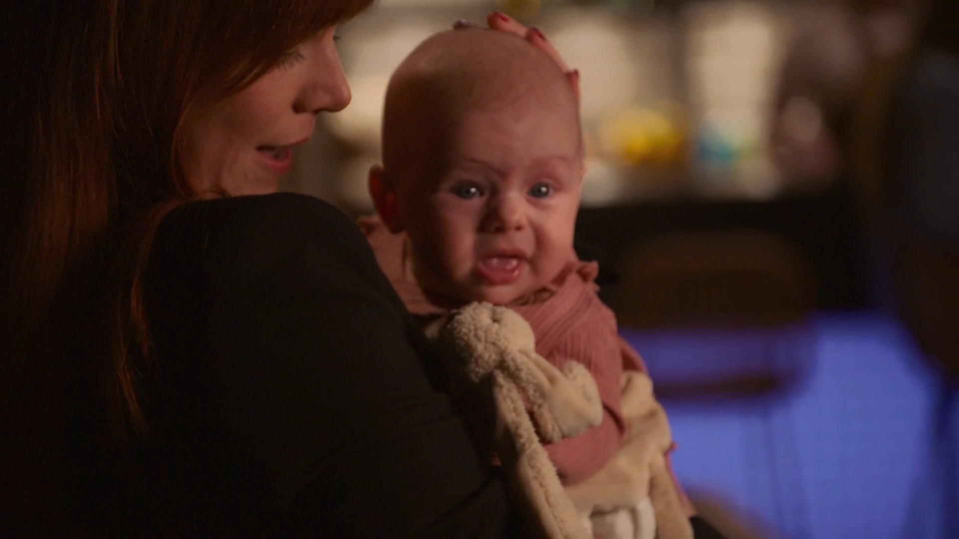 Rik kan niet aanzien hoe Shanti met Olivia omgaat